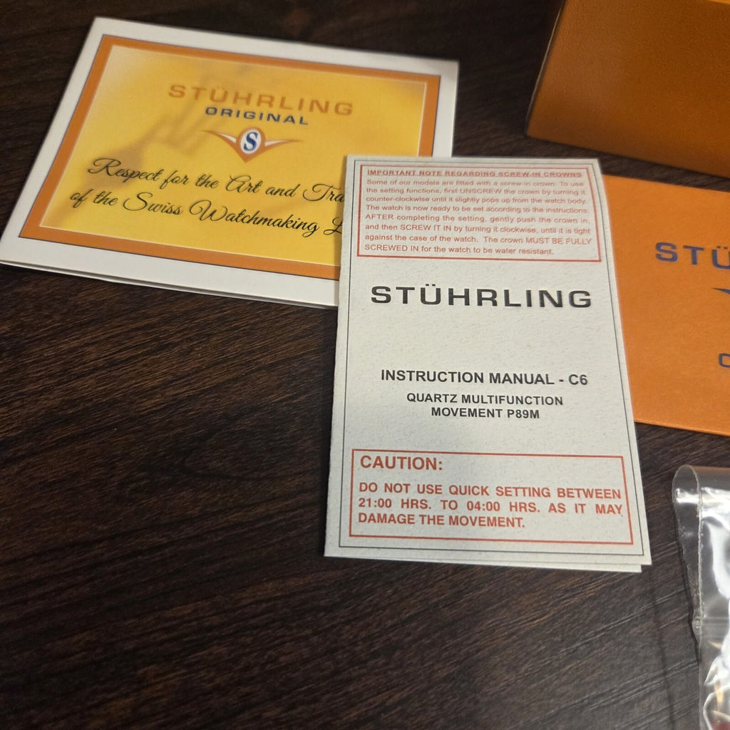 Stuhrling Lady Renoir Watch - New in Box