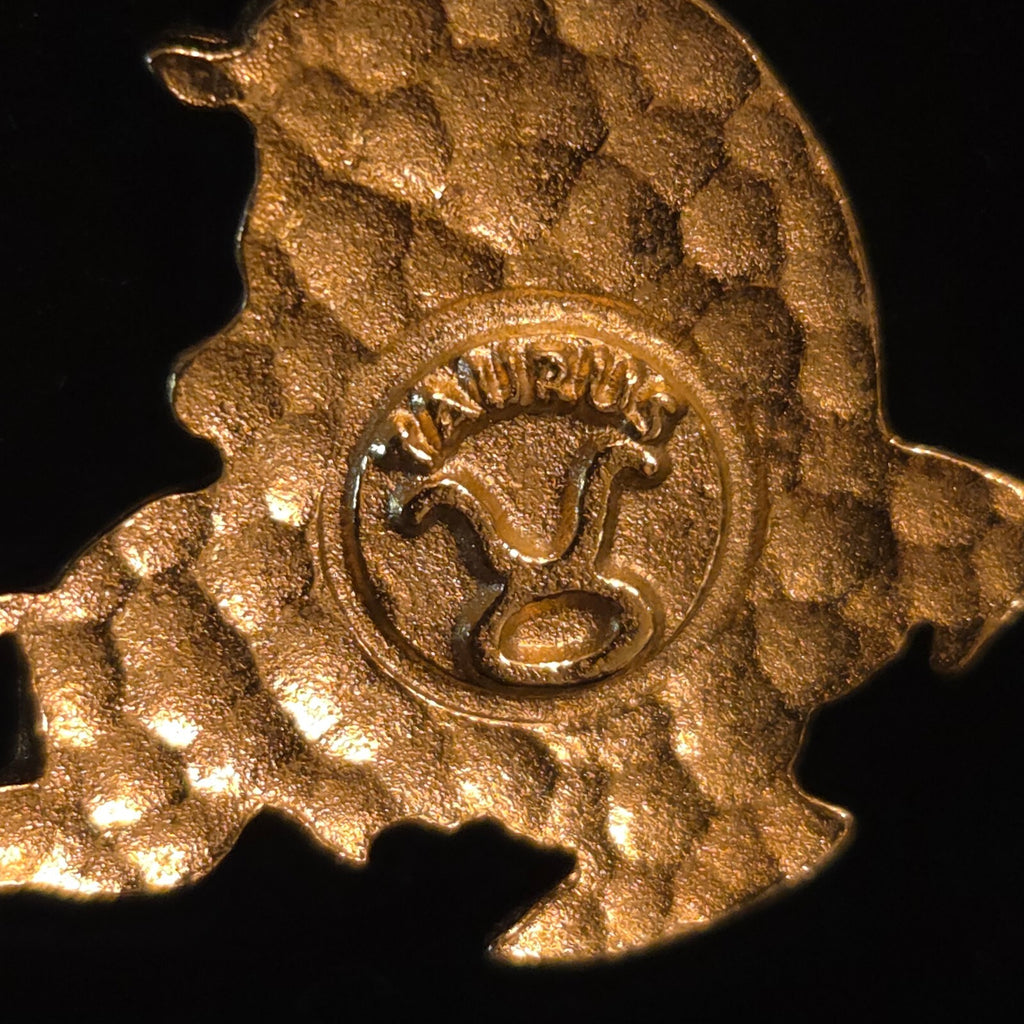 Gold-Tone Taurus Necklace