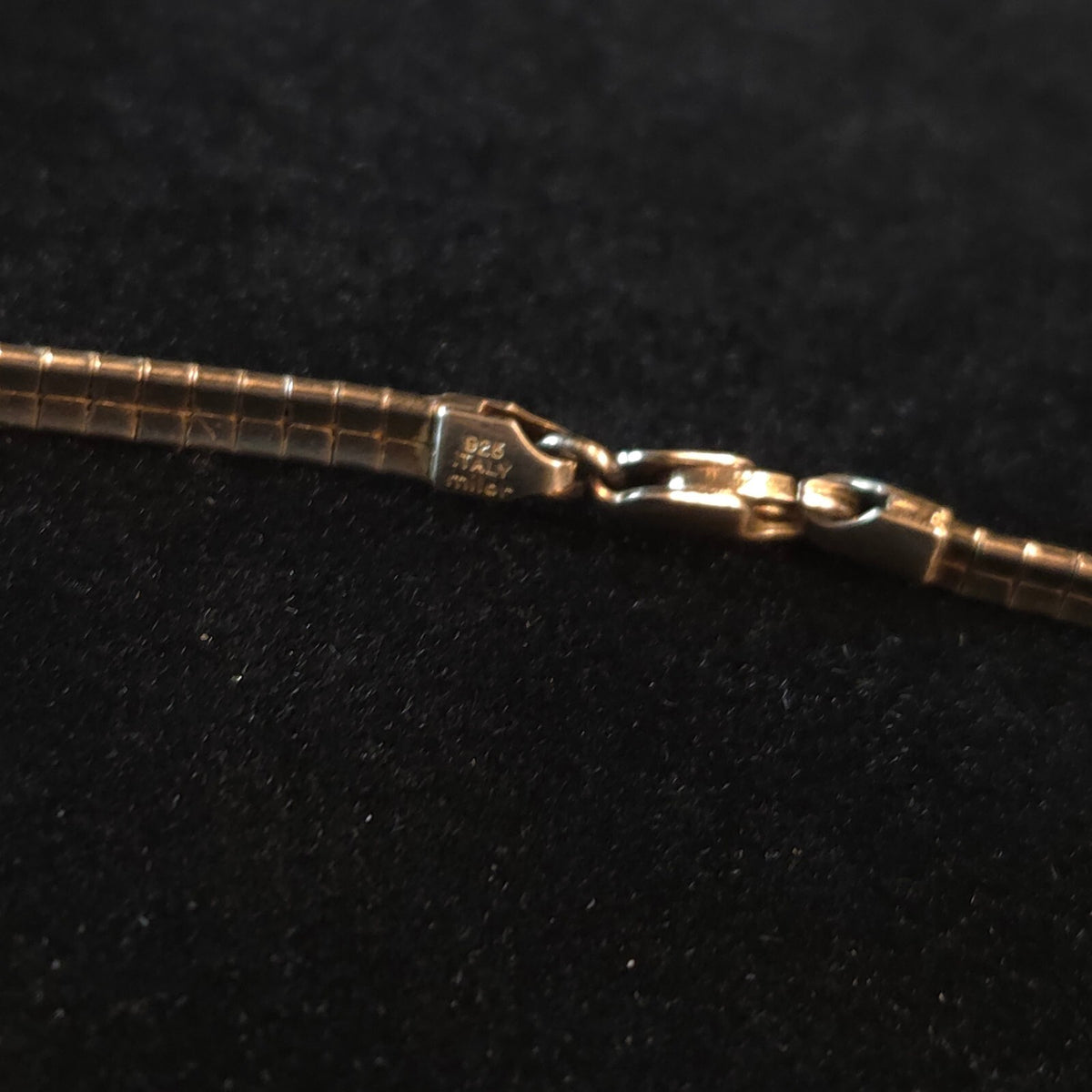Milor 16" Sterling Silver Carolyn Pollack Pin Necklace