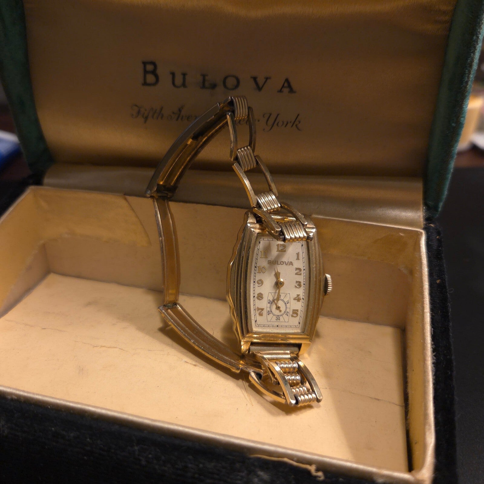 Vintage 1938 Bulova Ranger Watch with Presentation Box