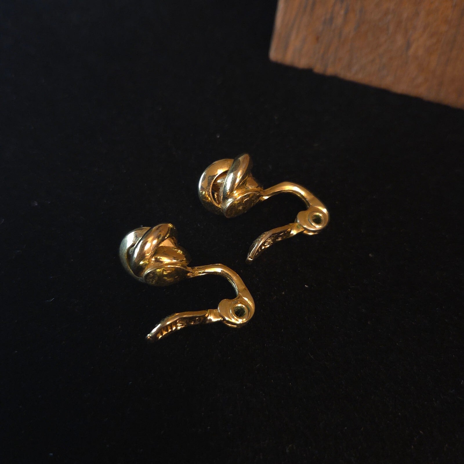 Monet Love Knot Clip-On Earrings
