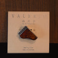 Valerio 888 Sterling Silver and Cognac Baltic Amber Grand Piano Pin