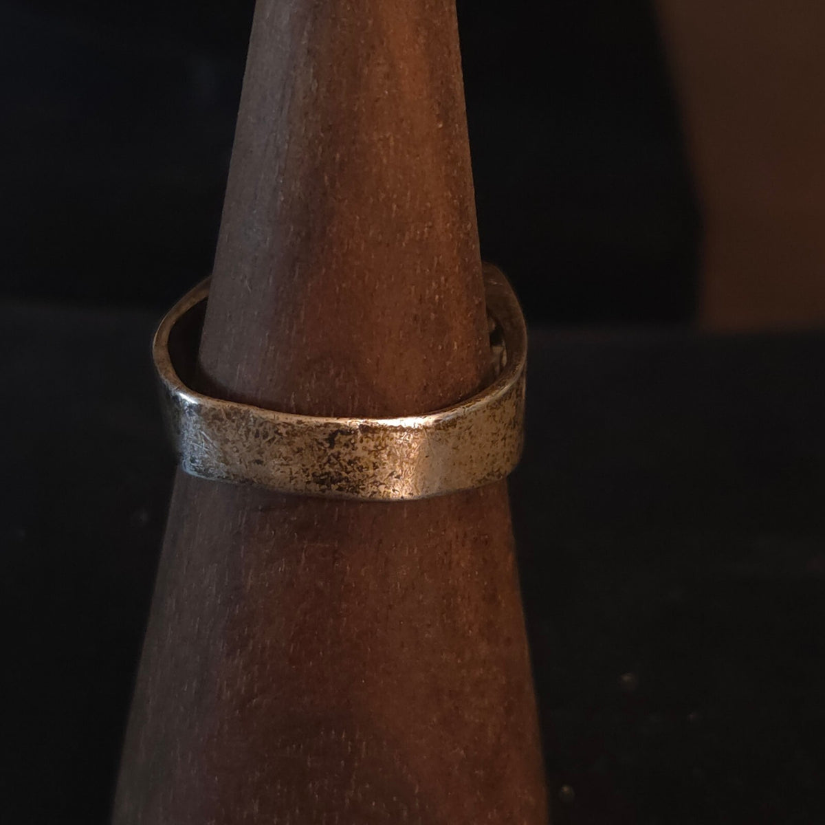 Vintage Size 10 Sterling Silver SW Turquoise Ring