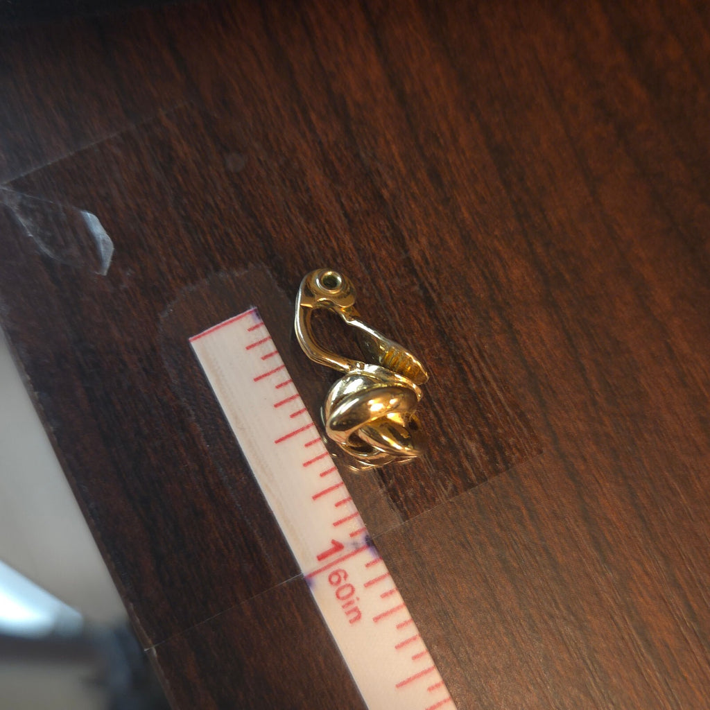 Monet Love Knot Clip-On Earrings