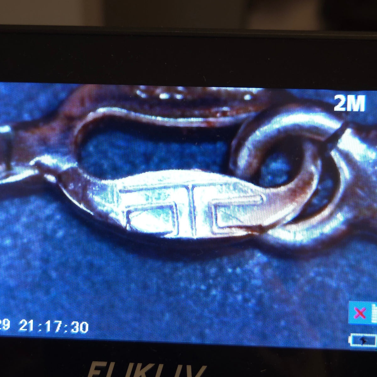 Vintage Sterling Silver 9" Ankle ID Heart Box Chain Bracelet