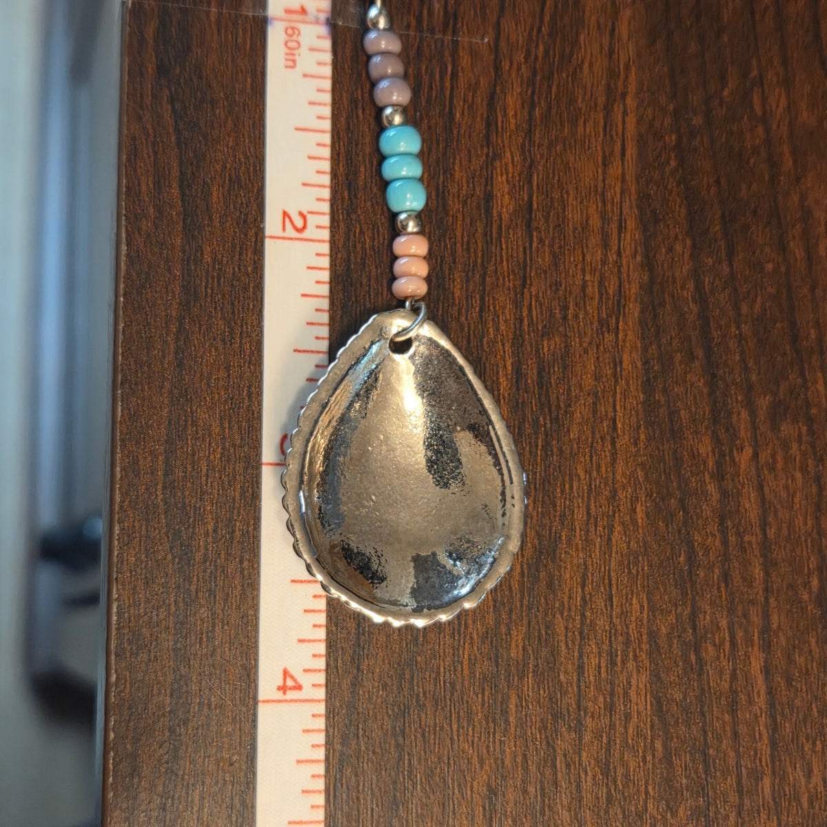 Silver-Tone Boho Dangle Earrings (3.5" Long)