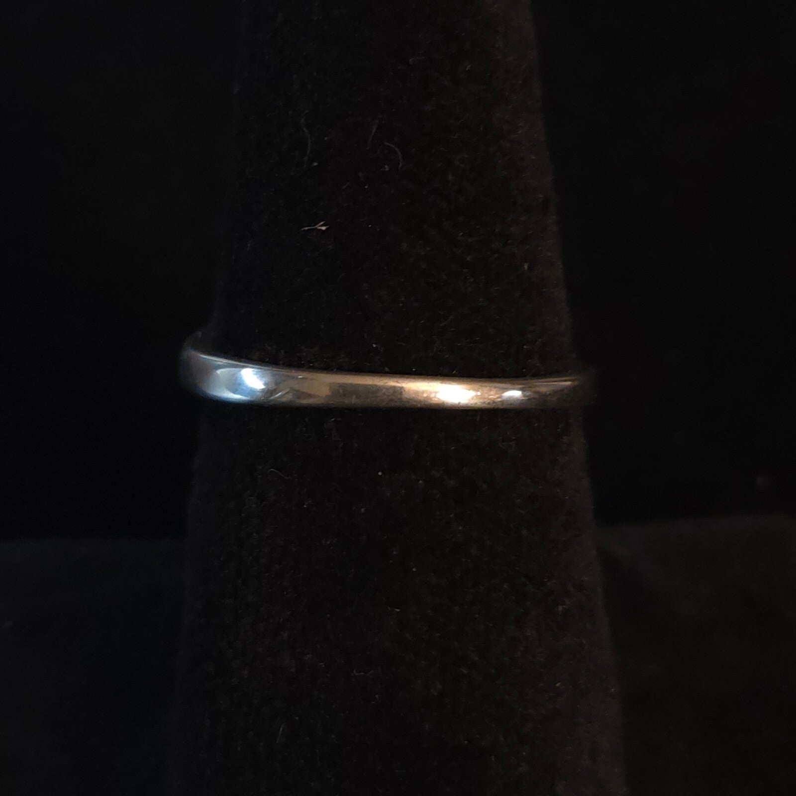 Vintage Size 7 Estate Sterling Silver Amethyst Cocktail Ring