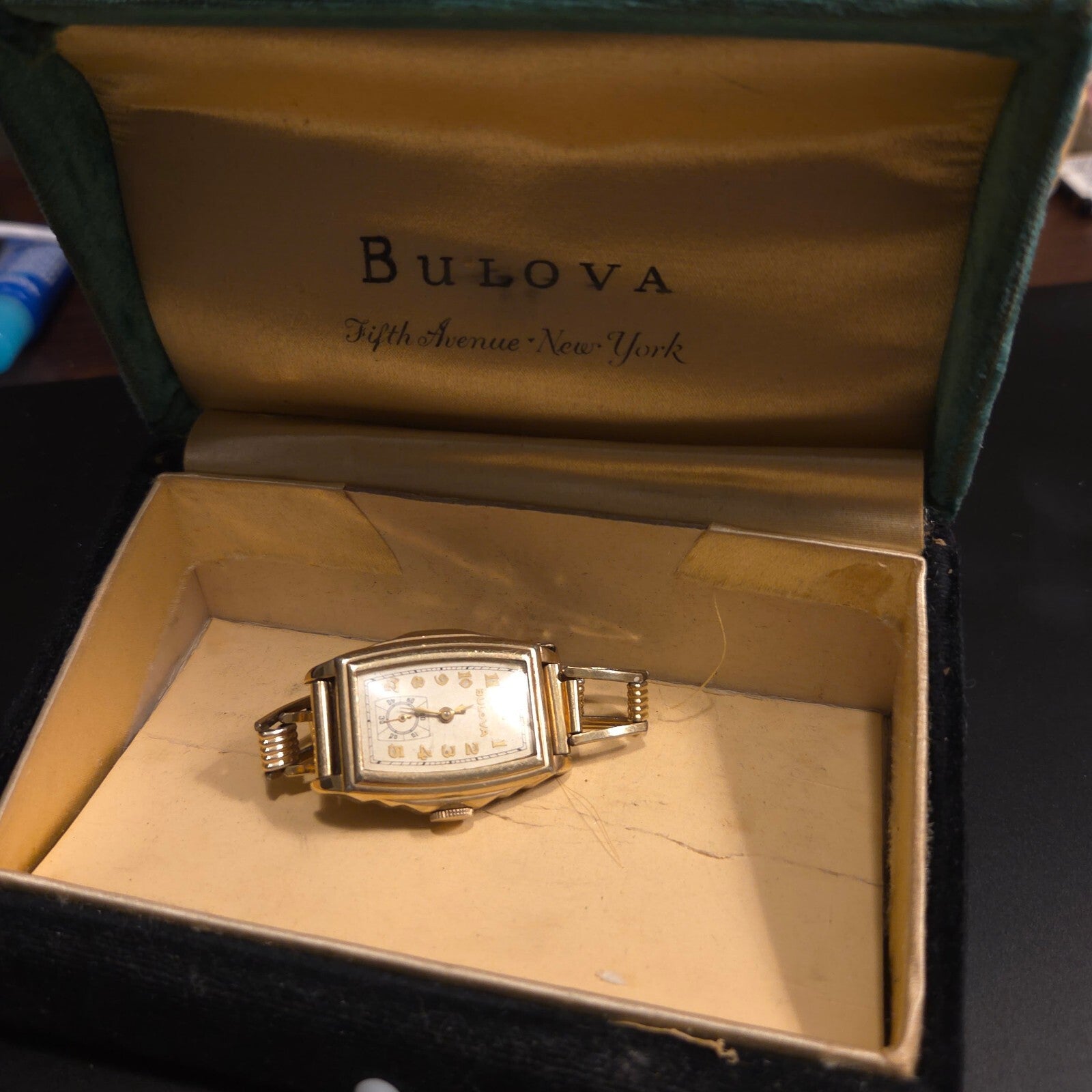 Vintage 1938 Bulova Ranger Watch with Presentation Box