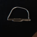 Vintage A&Z Sterling Silver Tie Chain Connector