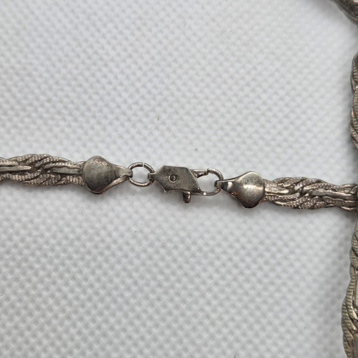 Sterling Silver 24" Italian Rope Woven Chain Necklace
