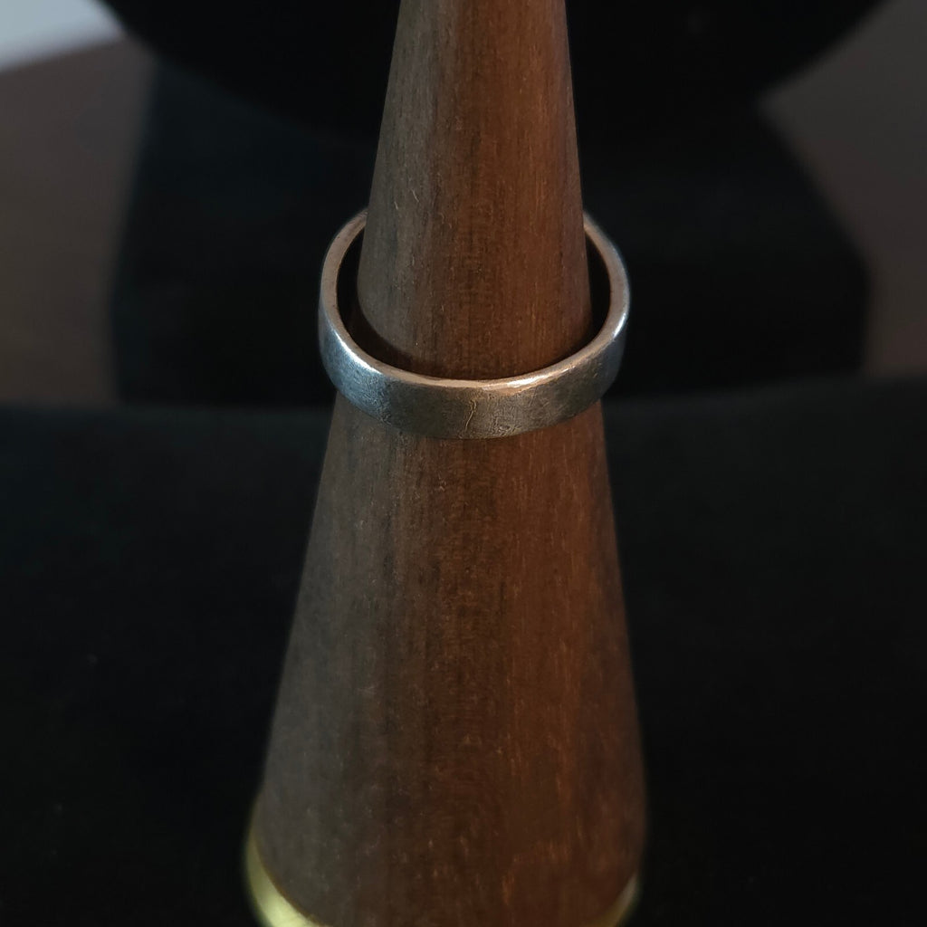 Vintage Size 6 Sterling Silver Wave Ring