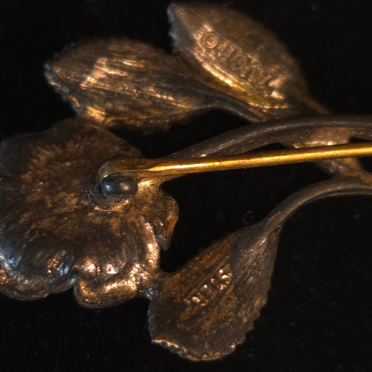 Gold Over Sterling Silver AVON Rose Set