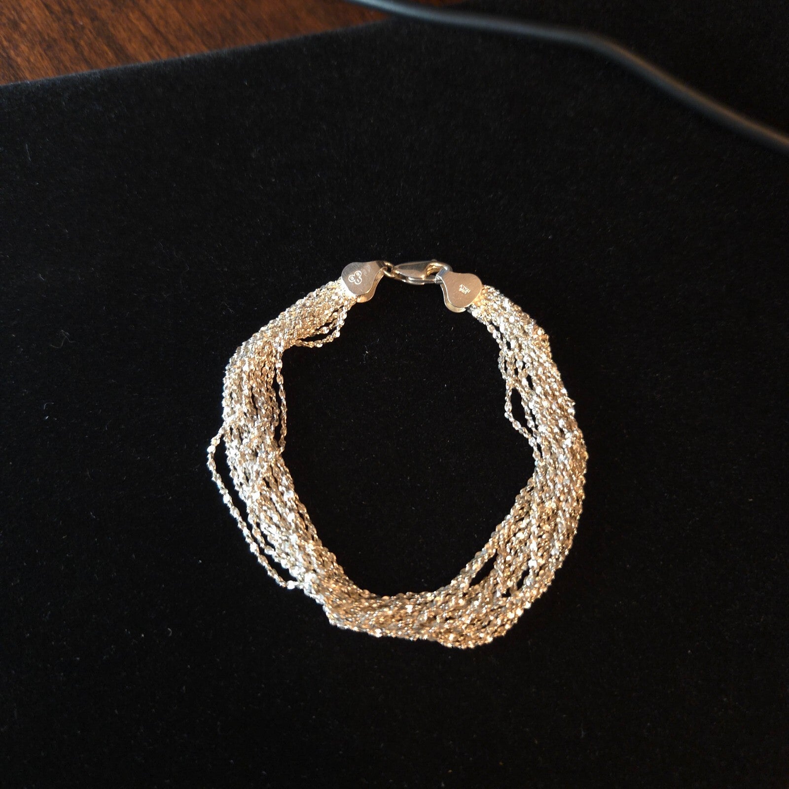 Sterling Silver 7 1/2" Multi-Strand Bracelet