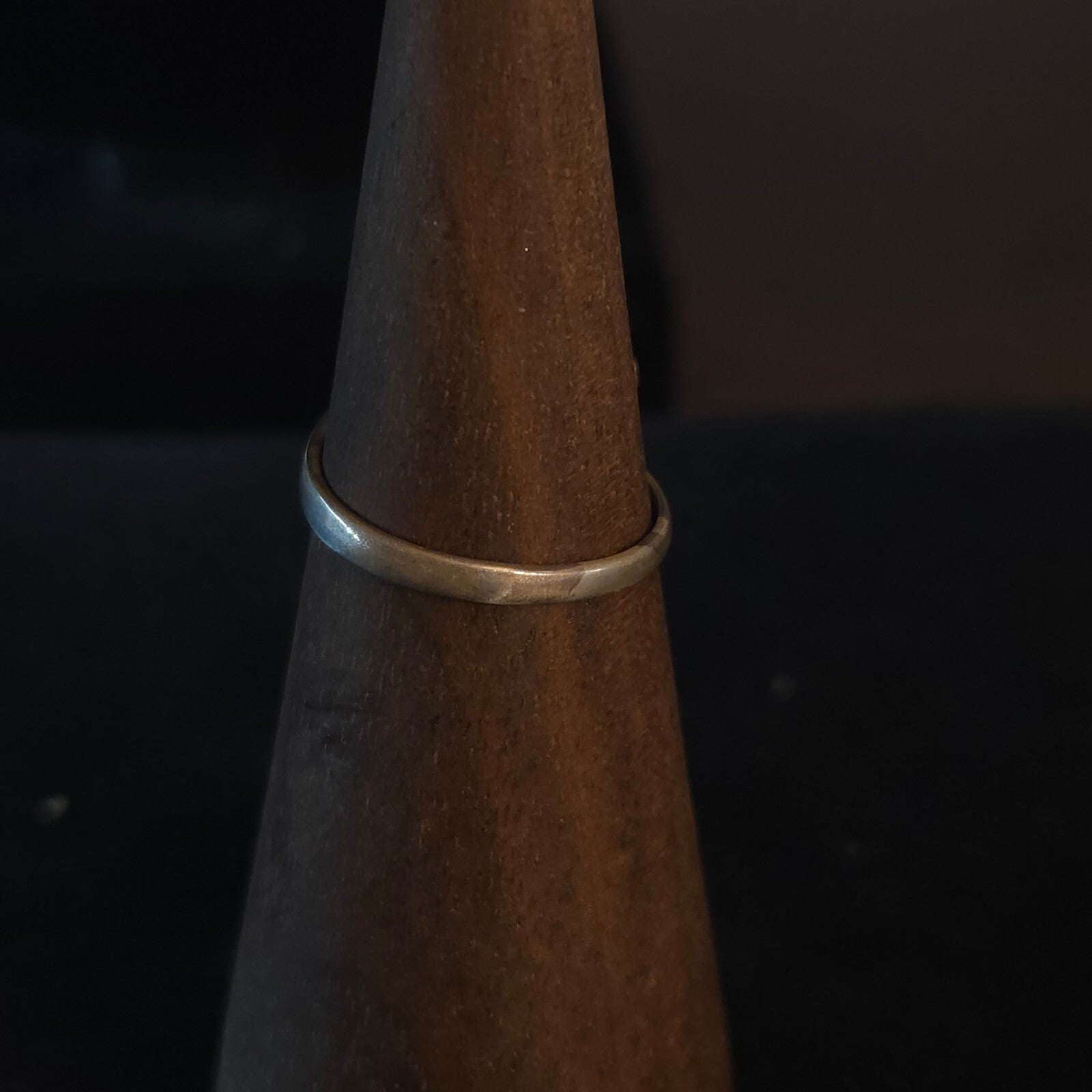Vintage Size 6 Sterling Silver Dolphin Ring