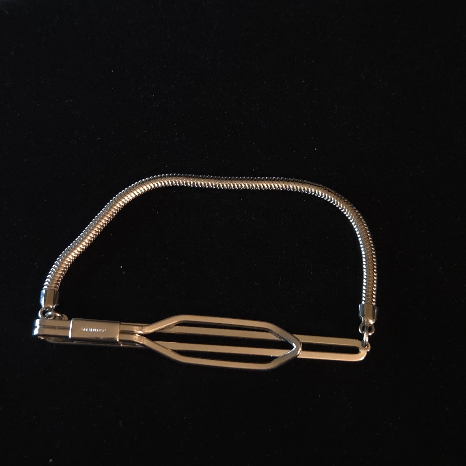 Vintage A&Z Sterling Silver Tie Chain Connector