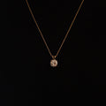 Vintage 18" Prime Art & Jewel Classic Solitaire Necklace