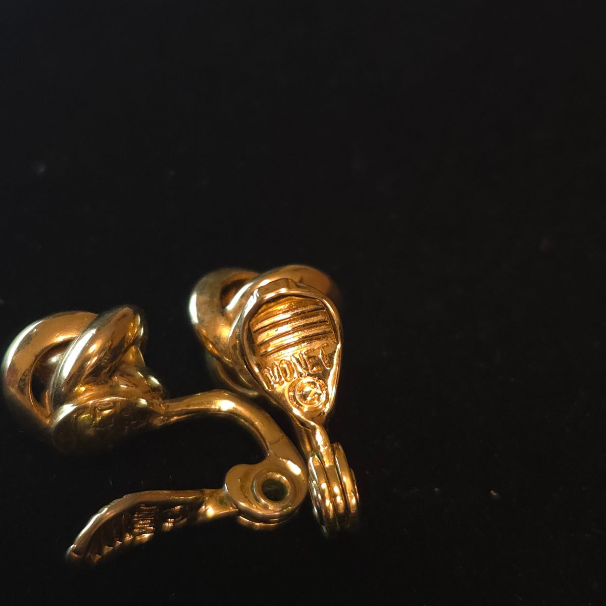 Monet Love Knot Clip-On Earrings