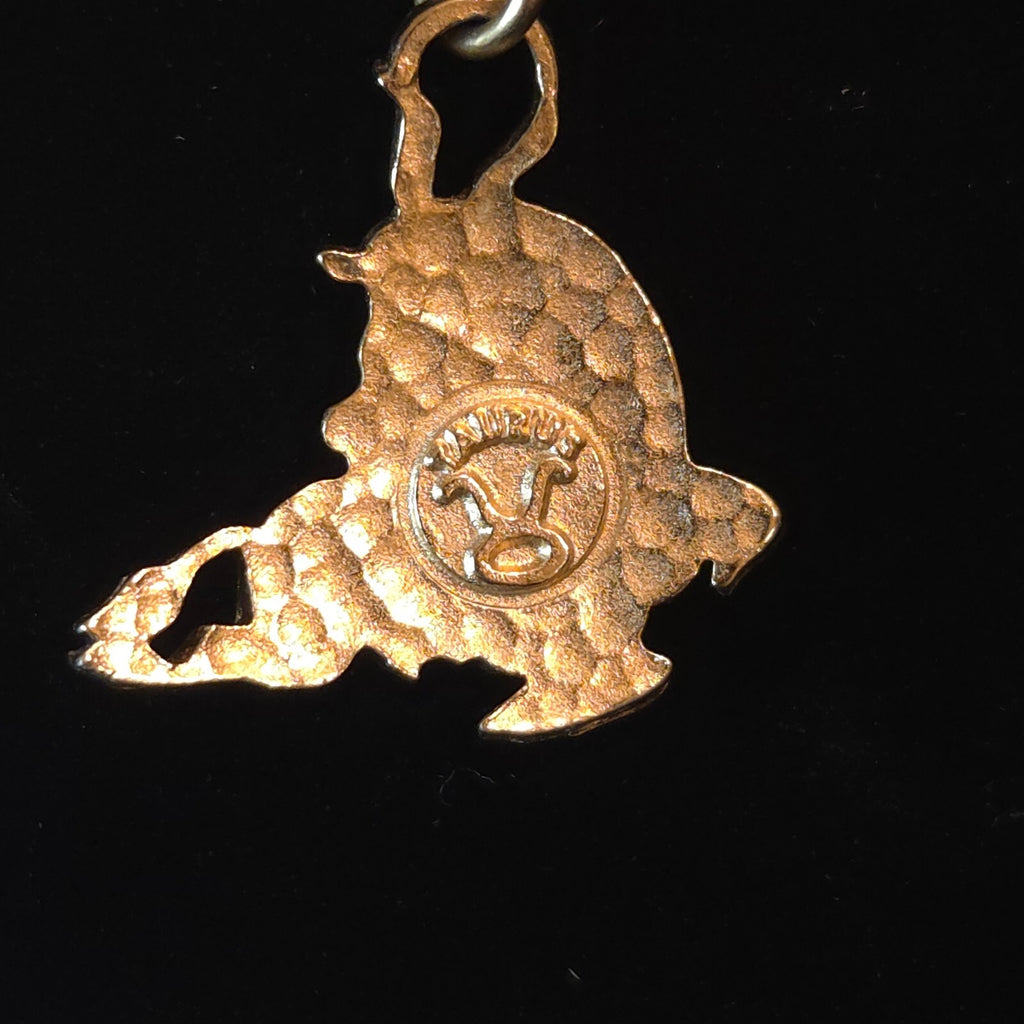 Gold-Tone Taurus Necklace
