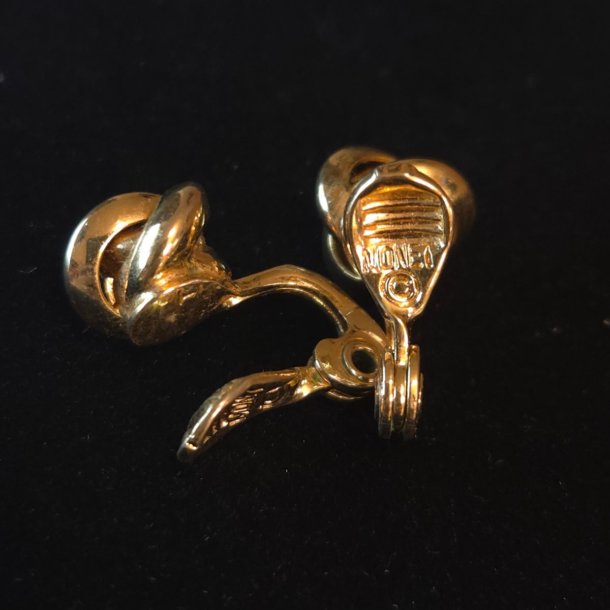 Monet Love Knot Clip-On Earrings