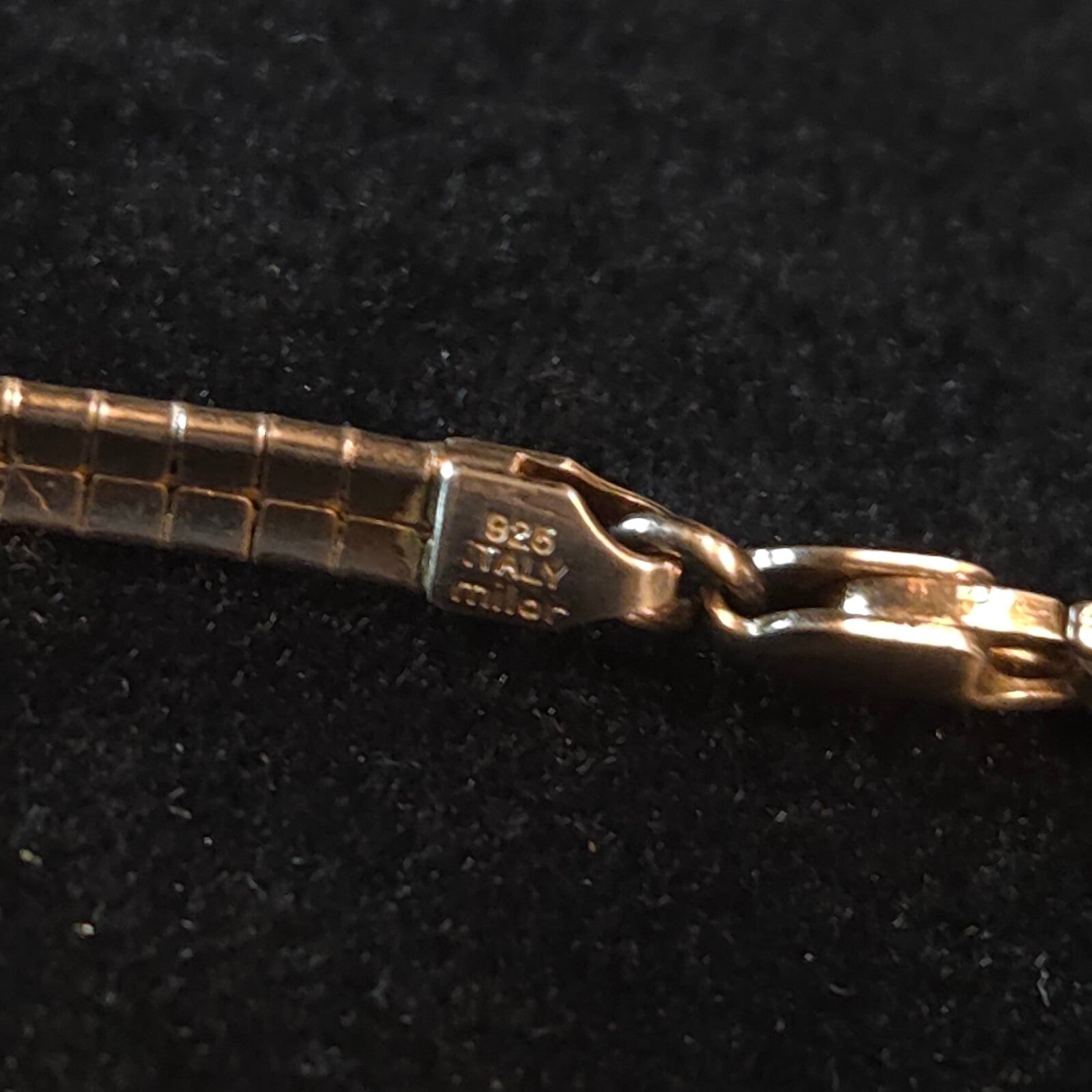 Milor 16" Sterling Silver Carolyn Pollack Pin Necklace