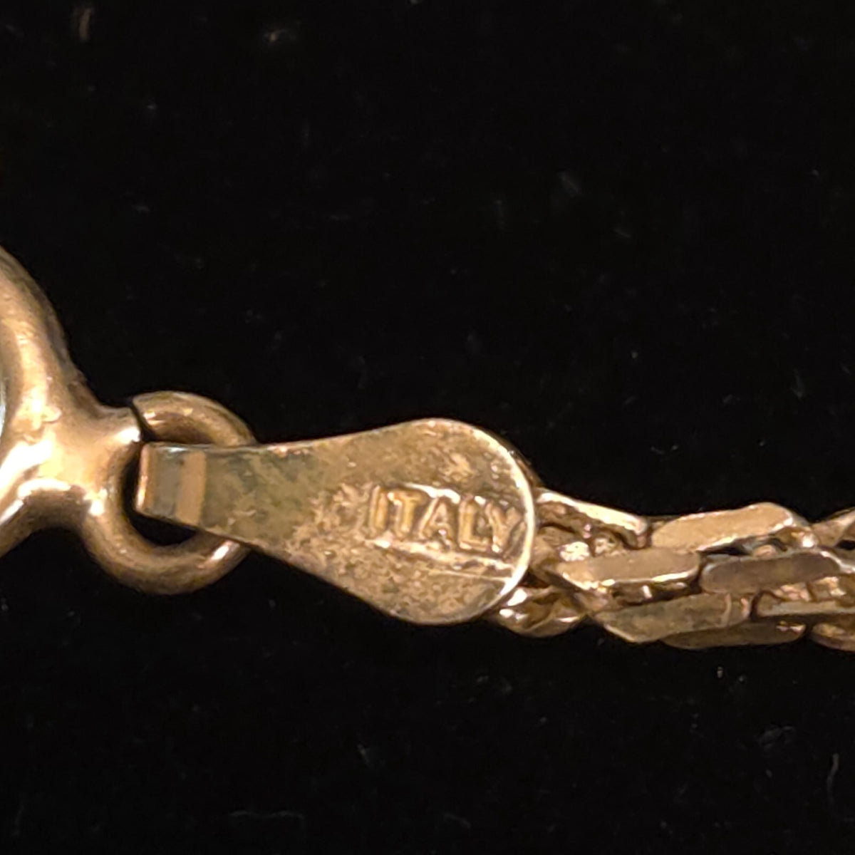 Vintage 20" Sterling Silver Diamond Cut Rope Chain