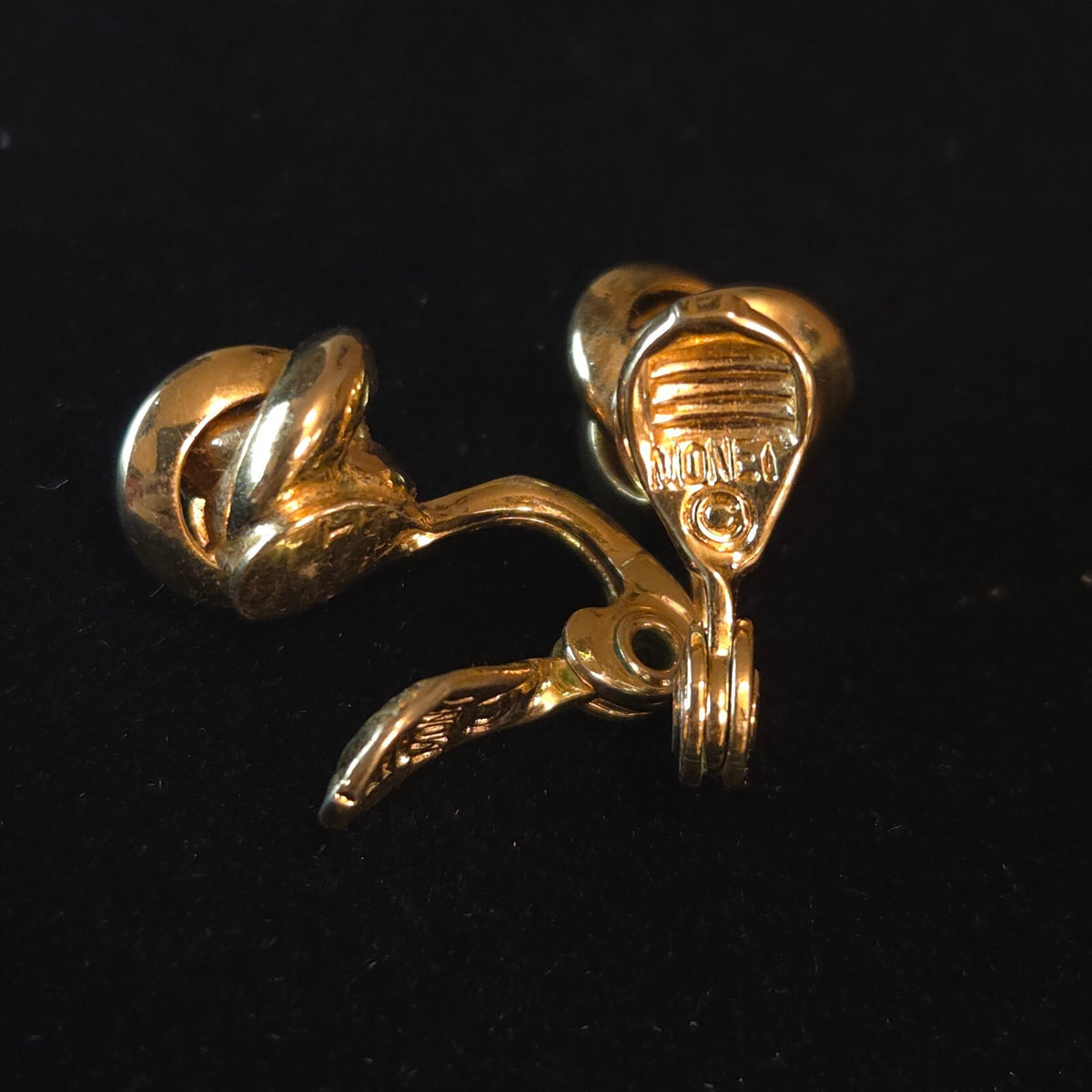 Monet Love Knot Clip-On Earrings