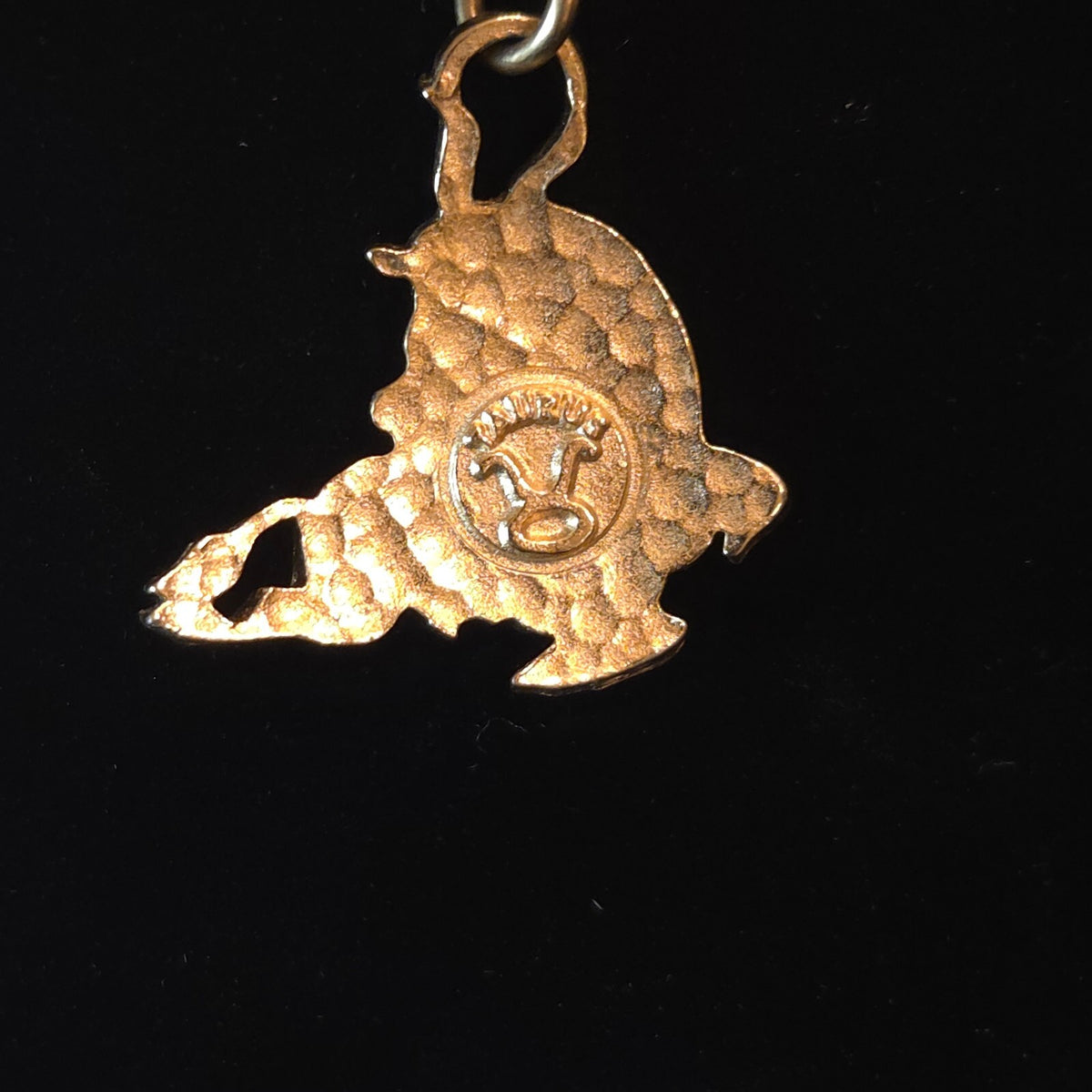 Gold-Tone Taurus Necklace